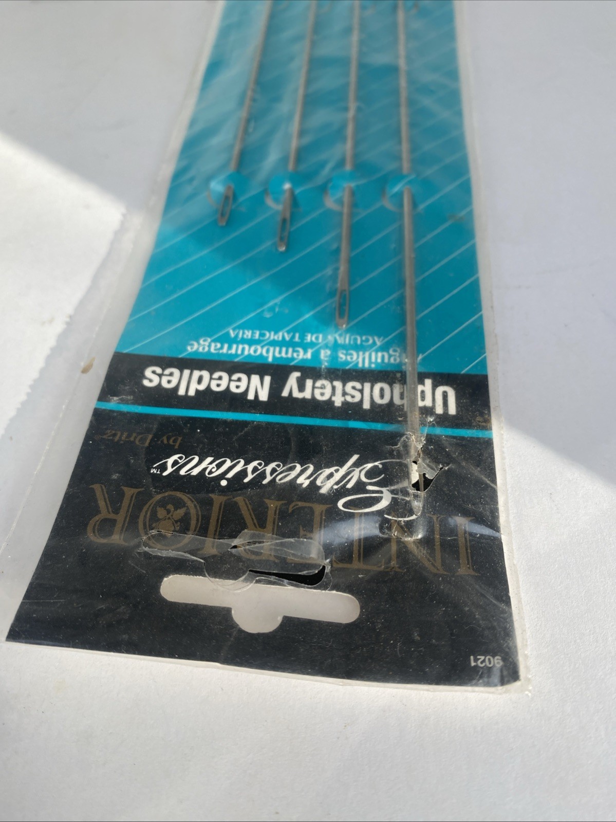 Dritz Prym Upholstery Hand Needles Long Size 6 8 10 & 12 Inch Made In UK VINTAGE