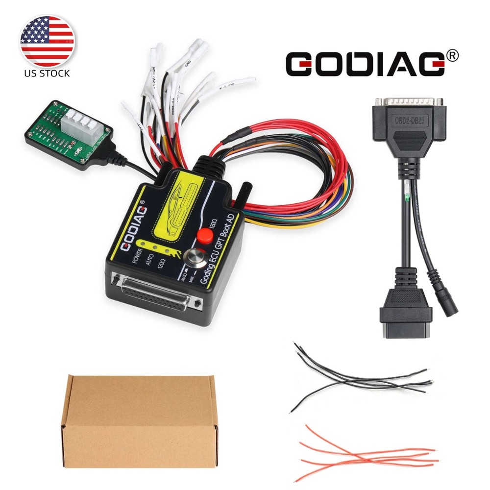 GODIAG EC-U GPT Boot AD Pro-garmming Adapter Use w/J2534 Read & Write E-C-U Data
