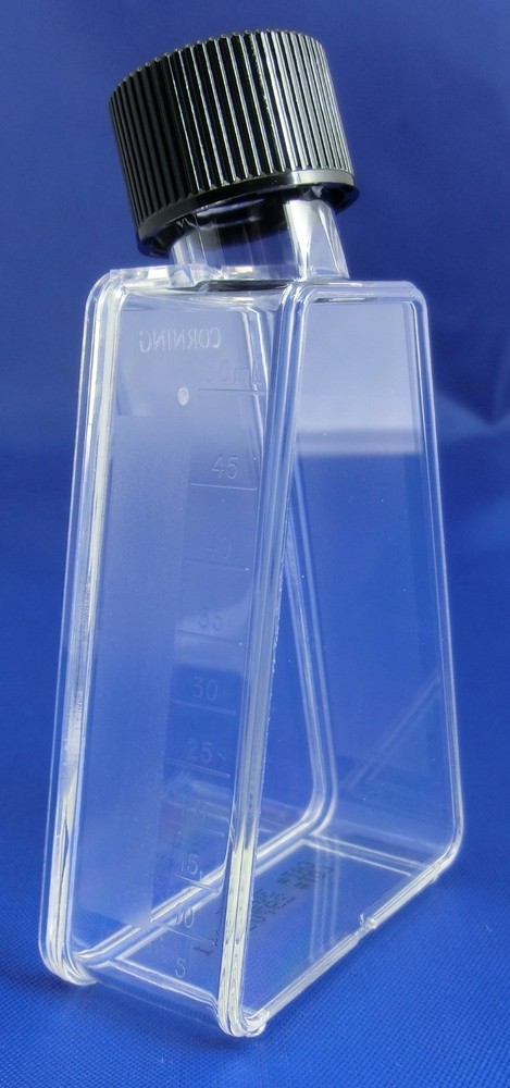 20 - 25cm² Cell Culture Flasks Angled Neck Triangular Sterile Treated