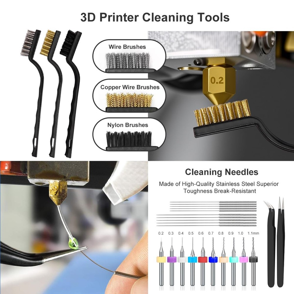 82 Pcs 3D Printer Tool Kit with Case, Printing Tools