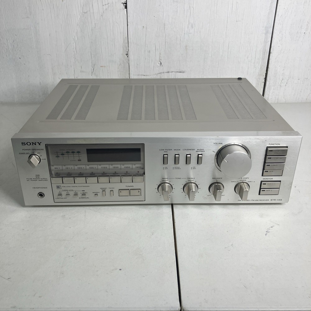 SONY STR-V55 AM/FM STEREO RECIEVER