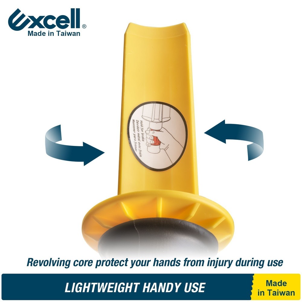 Excell Mini Stretch Wrap Dispenser 1.5" Core w/ Brake, Handheld for Packaging
