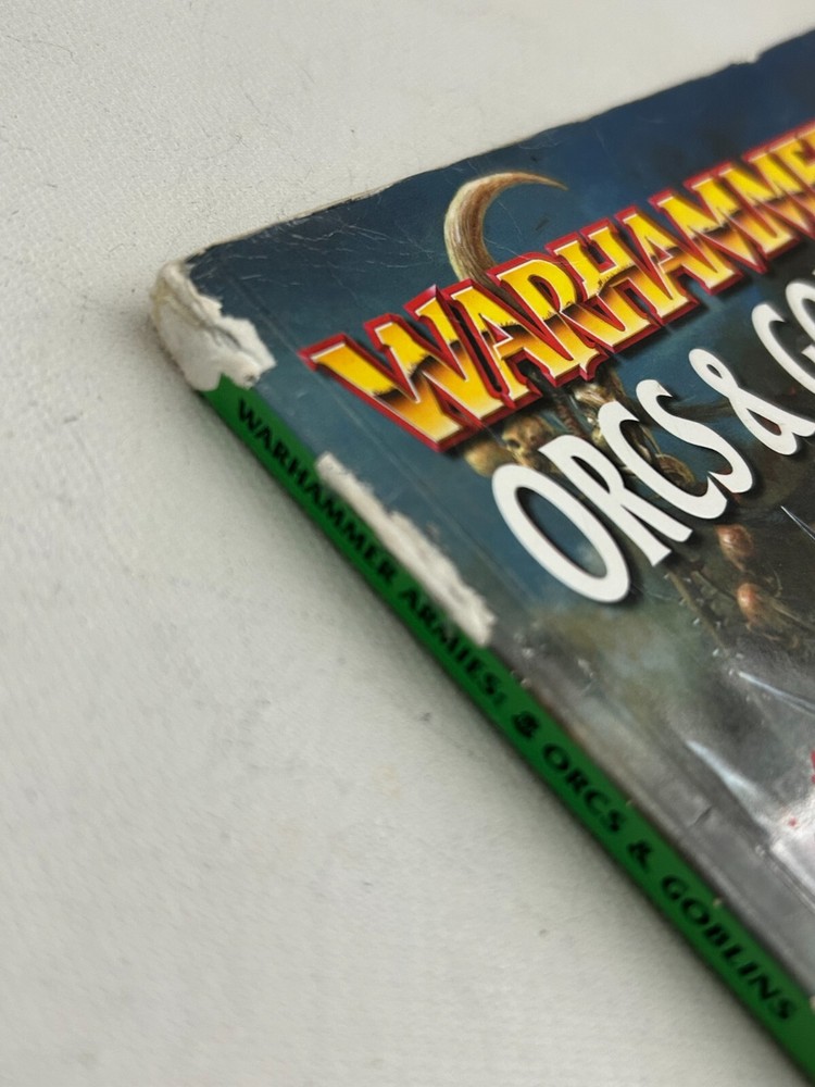 Warhammer Classic Orcs & Goblins Army Book Codex 2000 Acceptable SC OOP
