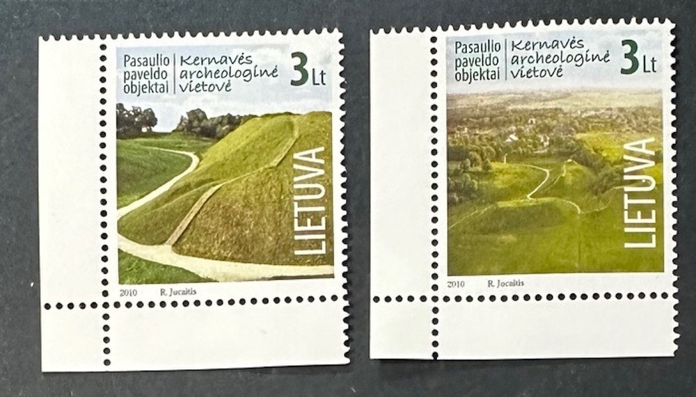 LITHUANIA  923 - 924   Lovely  Mint  NEVER  Hinged   MARGIN   Set