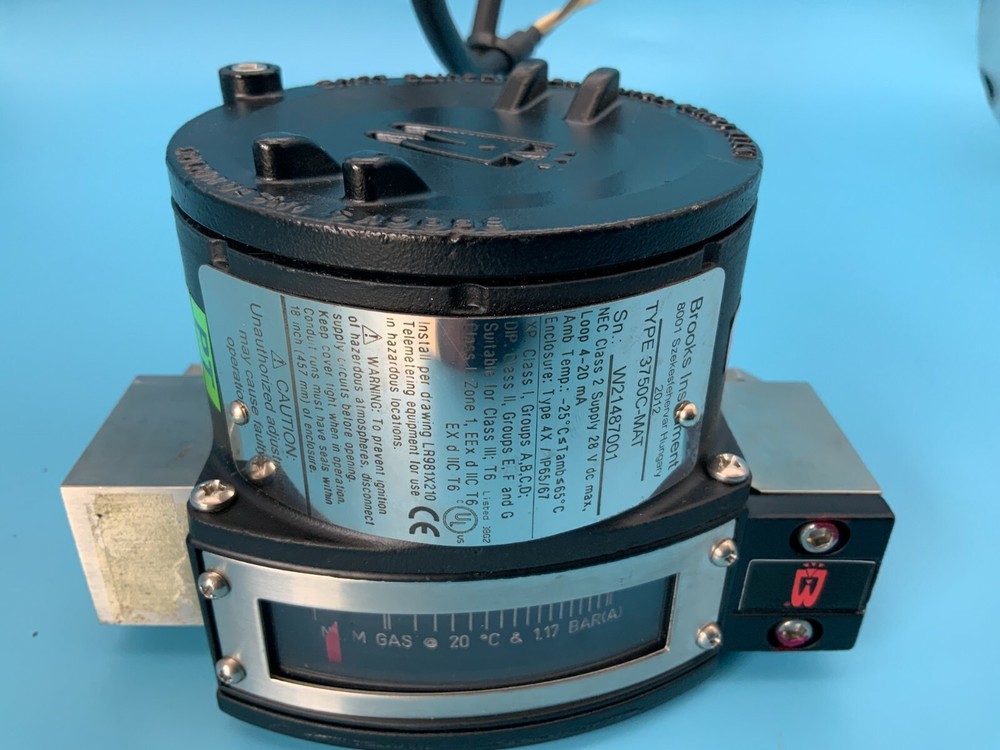 Brooks Instrument MT 3750 Explosion Proof Flow Meter