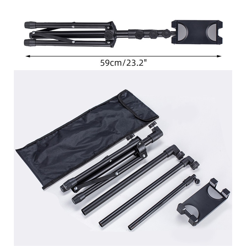 Foldable Adjustable Tripod Tablet Floor Stand Holder Mount for iPad Pro Air Mini