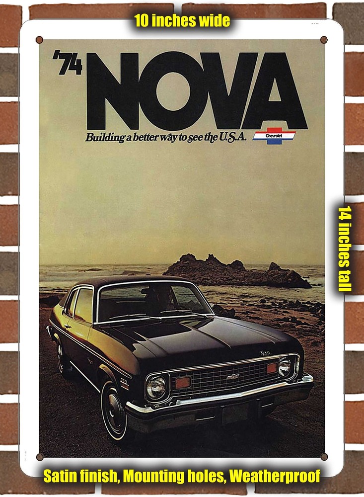 Metal Sign - 1974 Chevrolet Nova (Sign Variant #1)