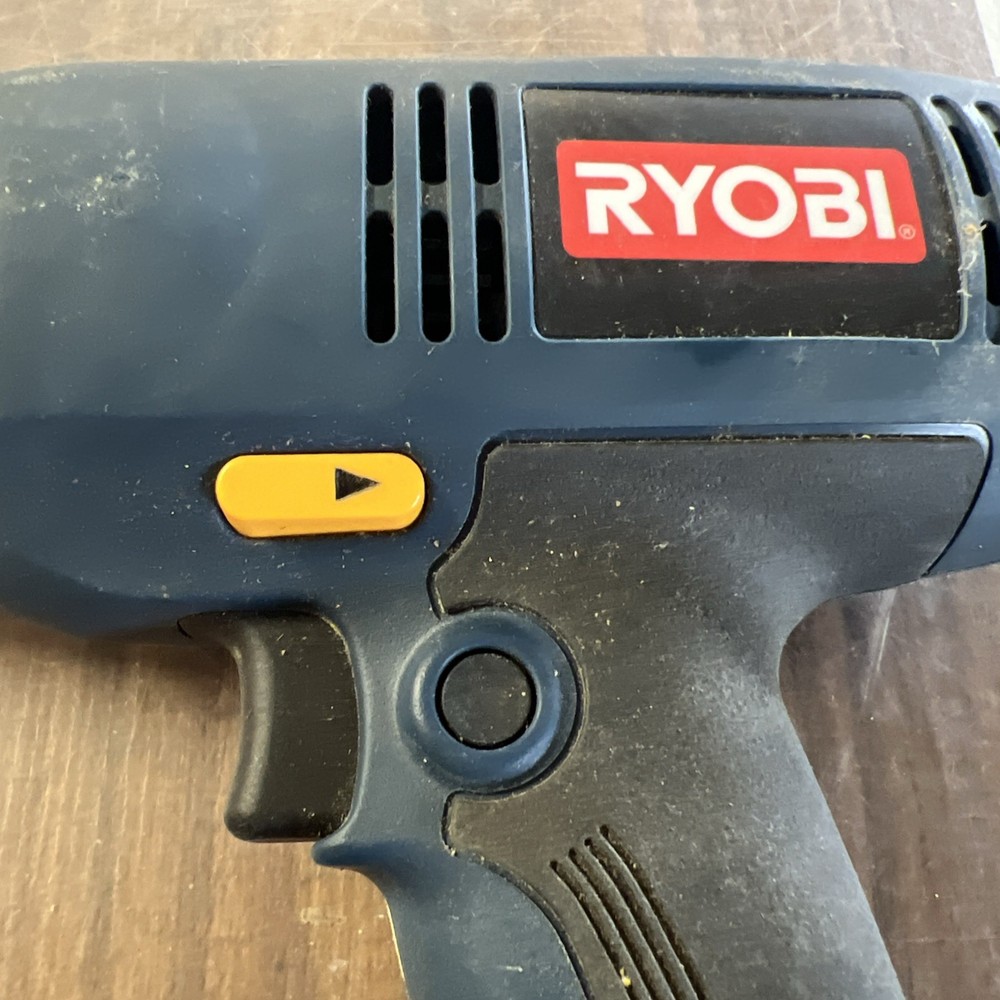 Ryobi Corded Drill - Case - D46C - Variable - Hammer- Excellent - 3/8 Inch Chuck