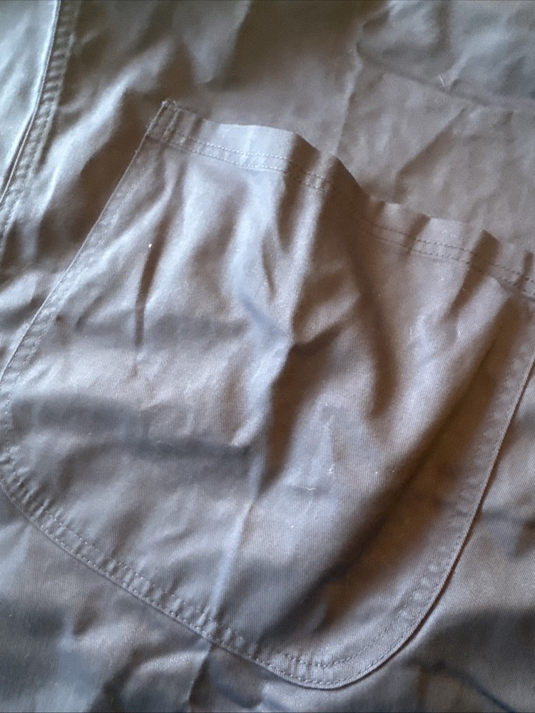 Chef Works Three Pocket Apron, Navy Blue, One Size MISSING NECK STRAP!!