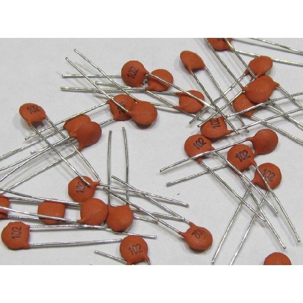360pF 50V Ceramic Capacitors (100 pcs)