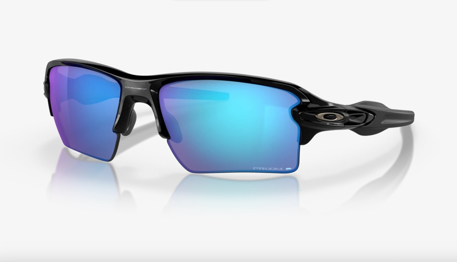 New Oakley Flak 2.0 Sunglasses Prizm Sapphire Lenses Black Frame