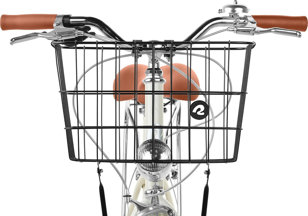 Multi-Fit Front Bicycle Basket for Bikes