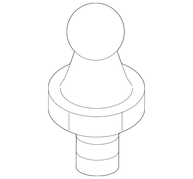 Genuine Audi Shield Ball Stud 06M-103-164