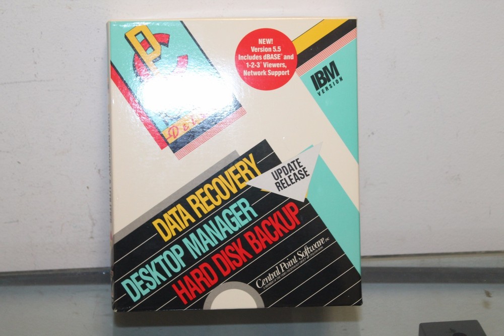 Vintage Central Point PC Tools Update Release Version 5.5 D Base 123