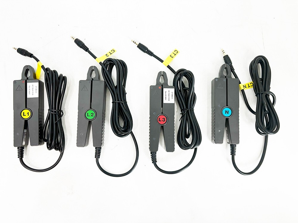 3 Phase Power Quality Analyzer Power Energy Meter with 4PCS Current Clamp