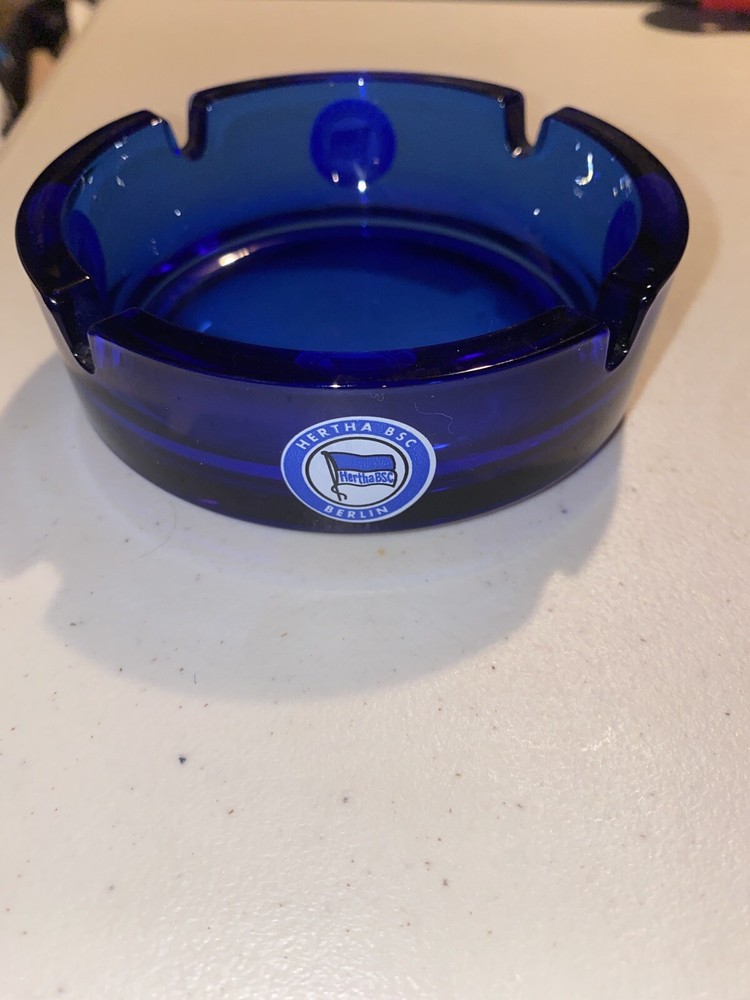 Bertha BSC Berlin Cobalt Blue Ashtray