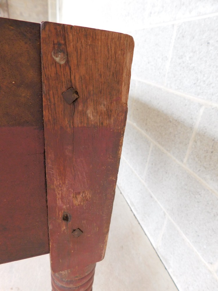 Antique 19th Century Tavern Work Dining Table