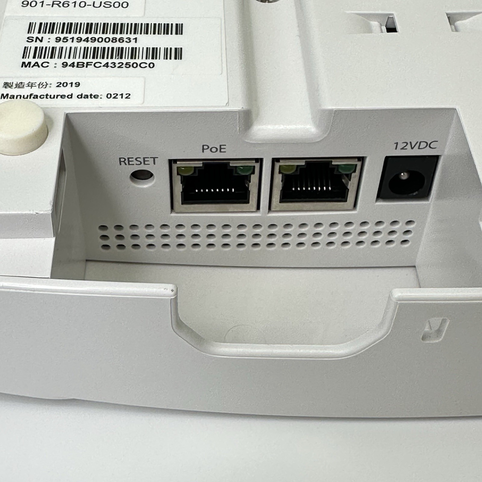 Ruckus R610 802.11ac Indoor Access Point – Used, Free Shipping