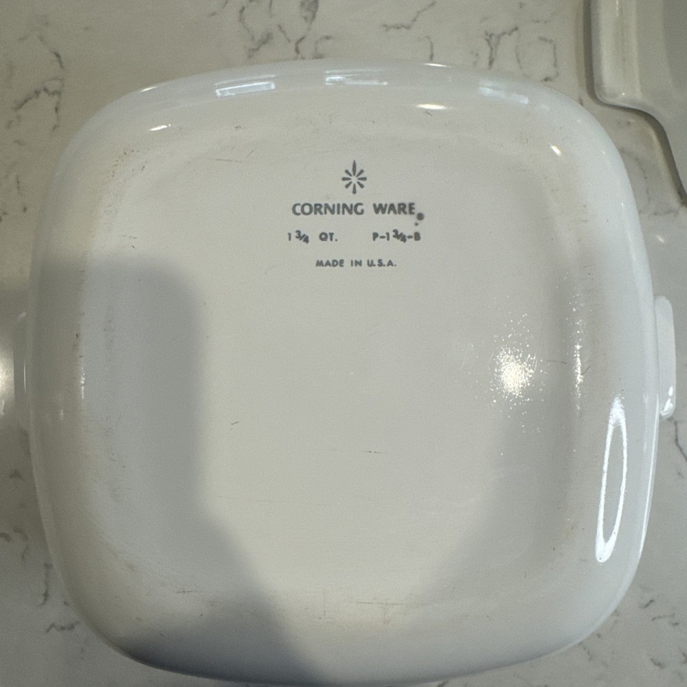 6 piece vintage corning ware