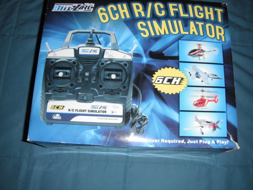 Blitz RC Works6 CH R/C Flight Simulator