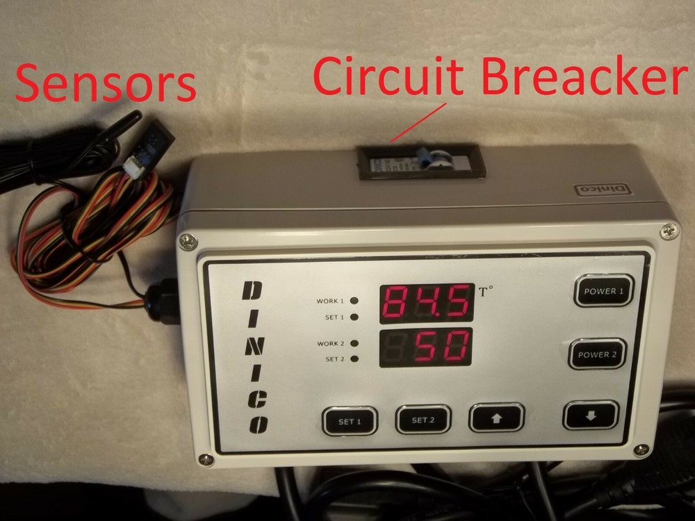 Plug & Play Temperature Humidity Controller Box Curing Chamber Cave Fermentation