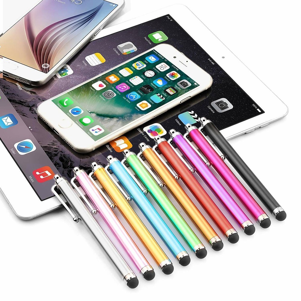 10 Pack Universal Capactive Touch Screen Stylus Pens For iPad iPhone Android PC