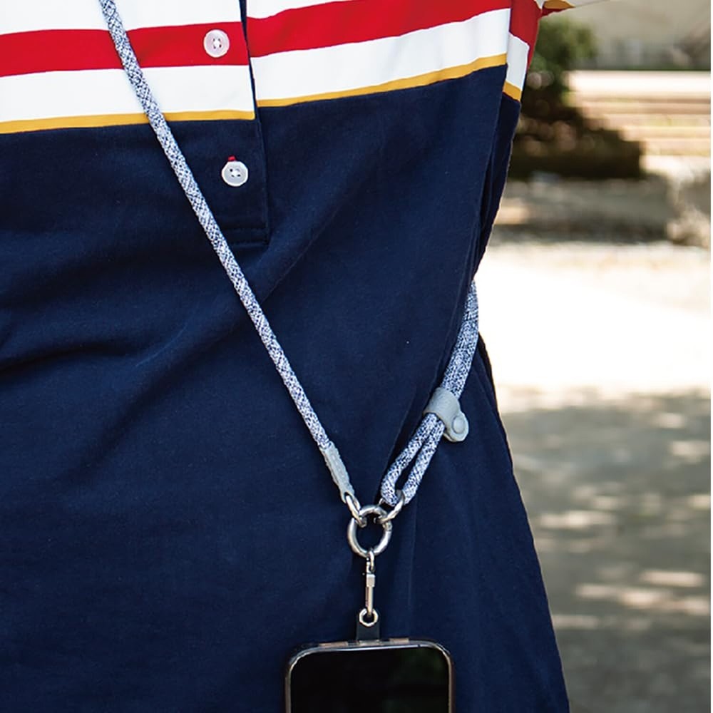 Universal Phone Lanyard Adjustable Strap Tether with Ultra Thin Patch Anchor ...
