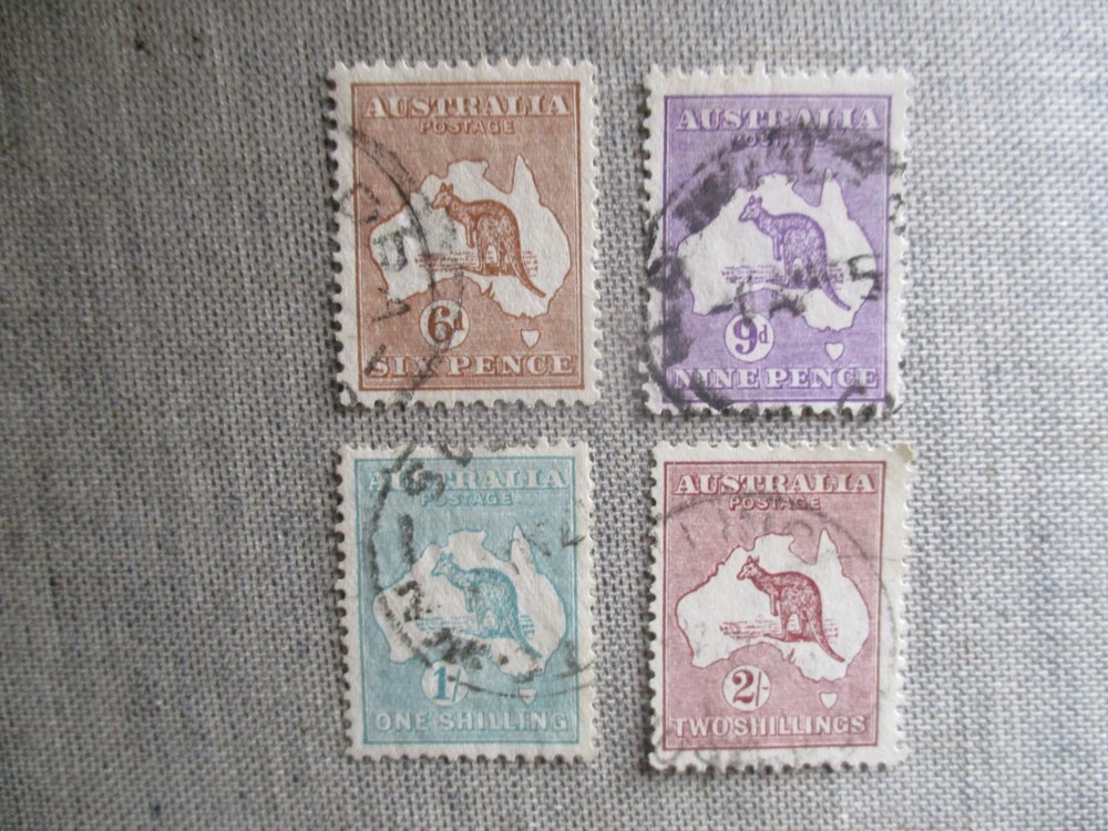 Australia, Scott# 96-99, used
