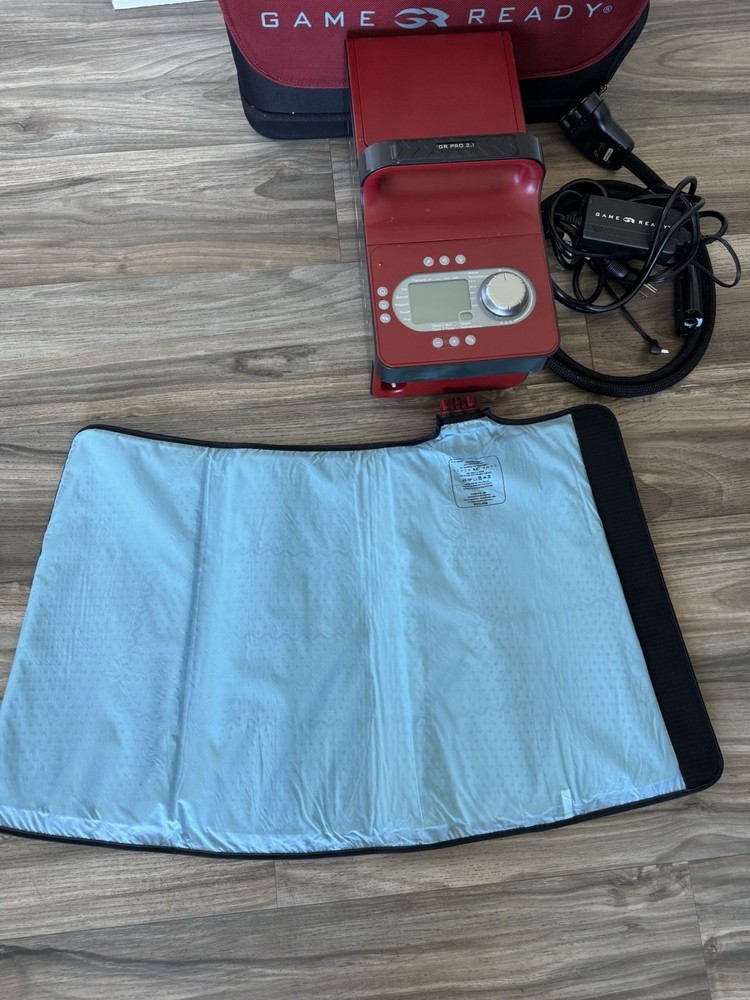 Game Ready Pro 2.1 + Accessories + Straight Knee Wrap - USED