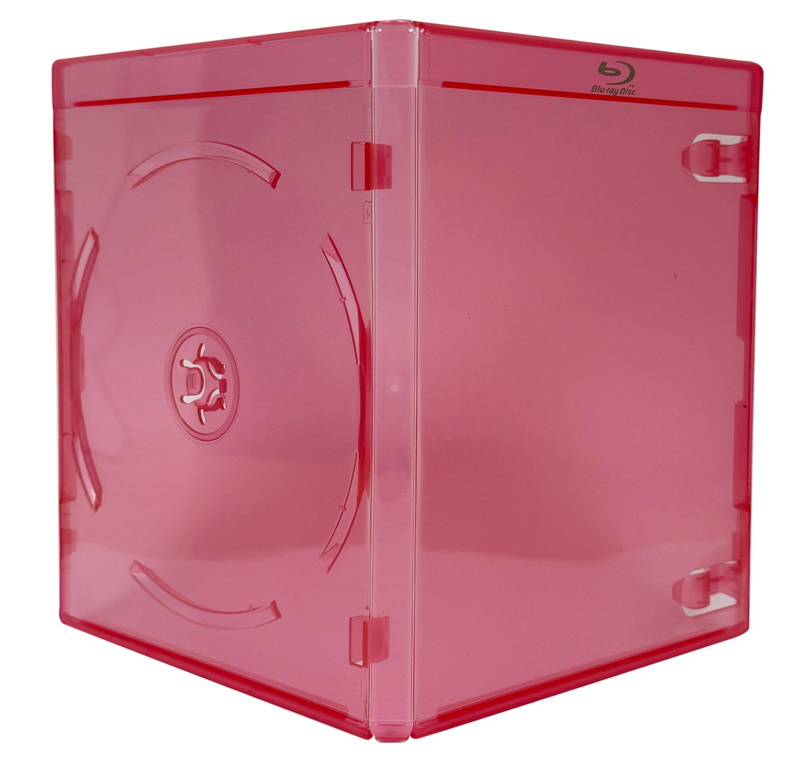 PREMIUM STANDARD Clear Red Blu-Ray Single Cases 12MM Lot