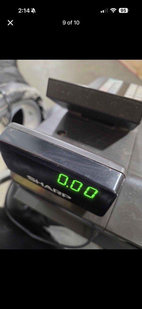 Sharp XE-A507 Electric Cash Register With Drawer