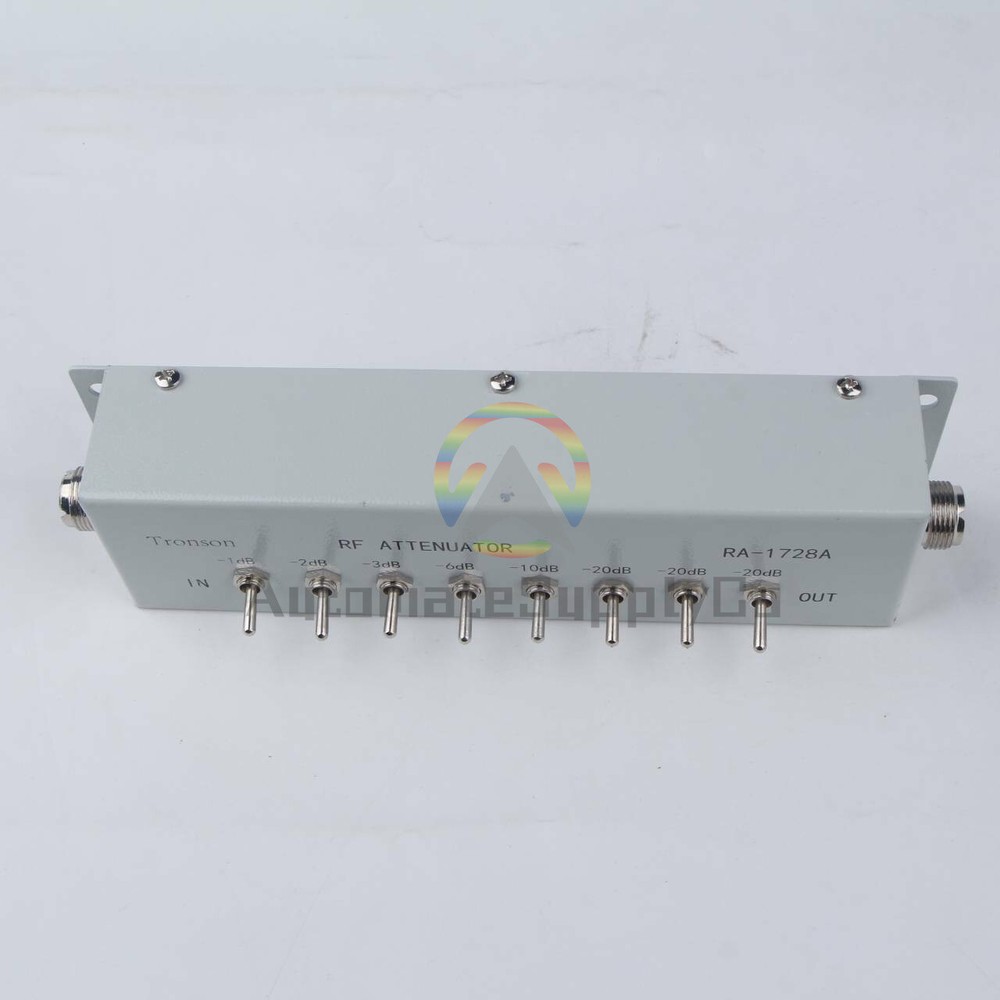 New 0 - 82DB VARIABLE/ STEP ATTENUATOR 50 OHM for Ham Radio Transmitter
