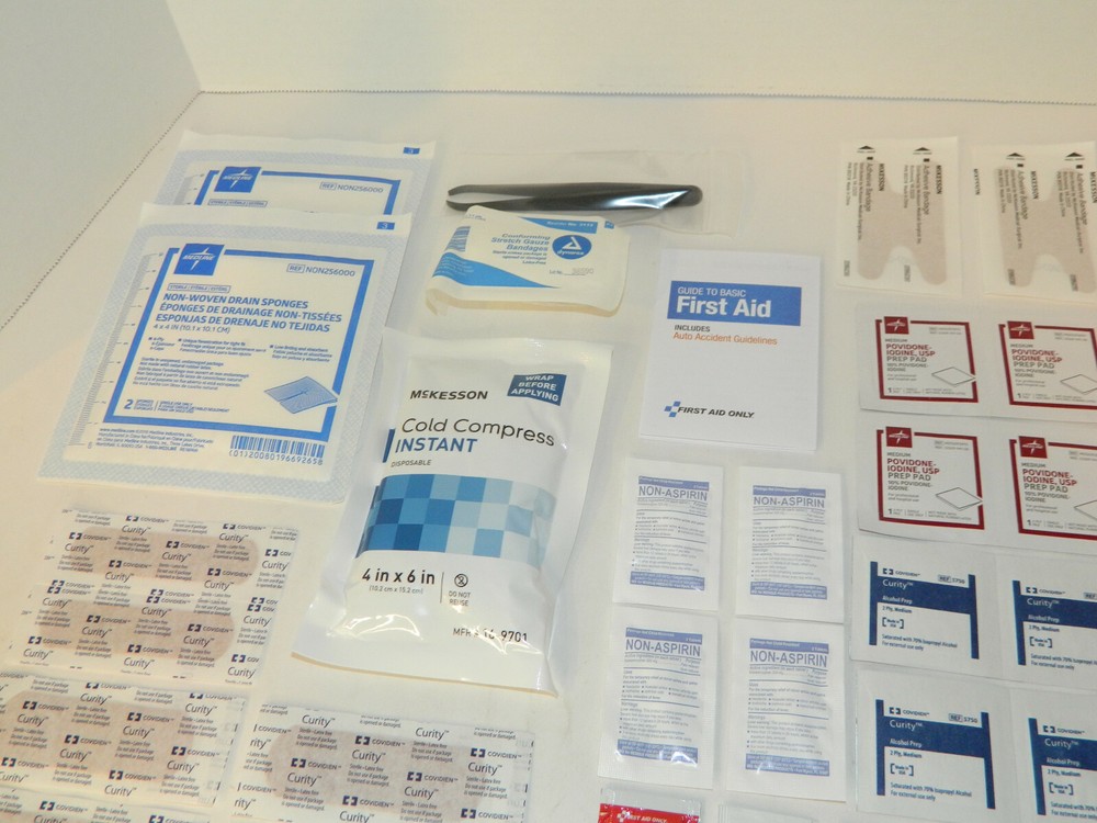 72 Items Travel / Refill First Aid Kit Elite First Aid
