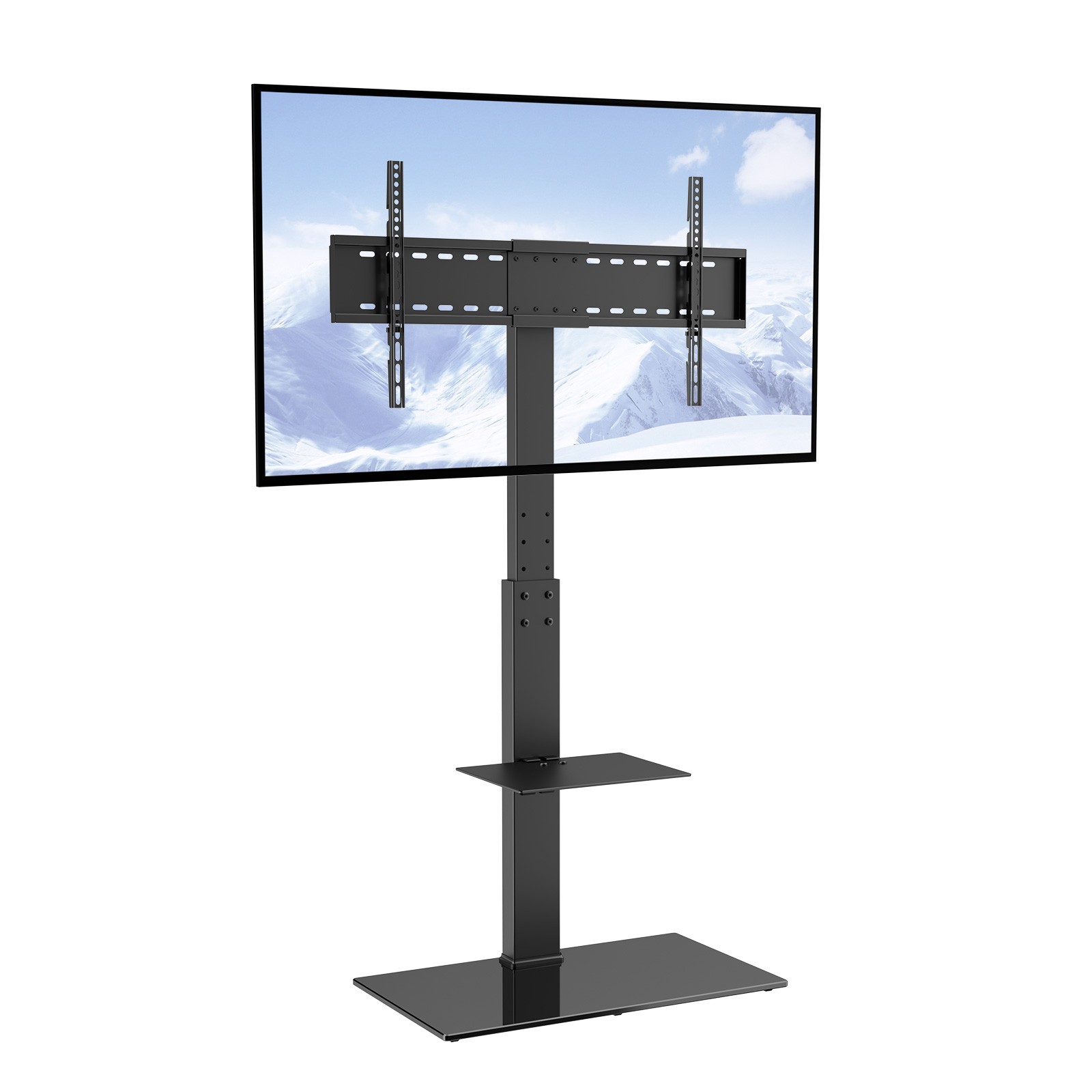 Uimoso TV Mount Swivel Universal TV Stand for 32"-85" TVs Adjustable Height