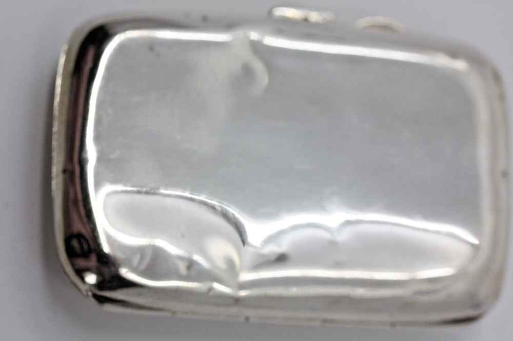 YEOMAN WARDER ANTIQUE SILVER CIGARETTE CASE 1902