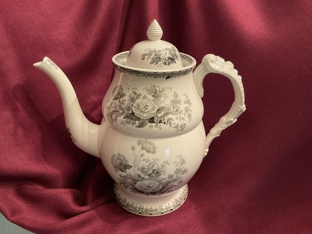 Antique Transferware Coffee Pot