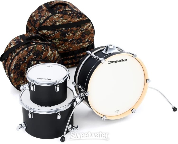 Rhythm Tech SessionGo 3-piece Shell Pack - Black