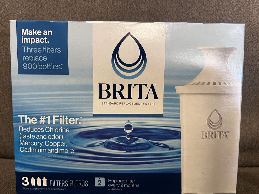 BRITA Standard Replacement Filters 3 Pack
