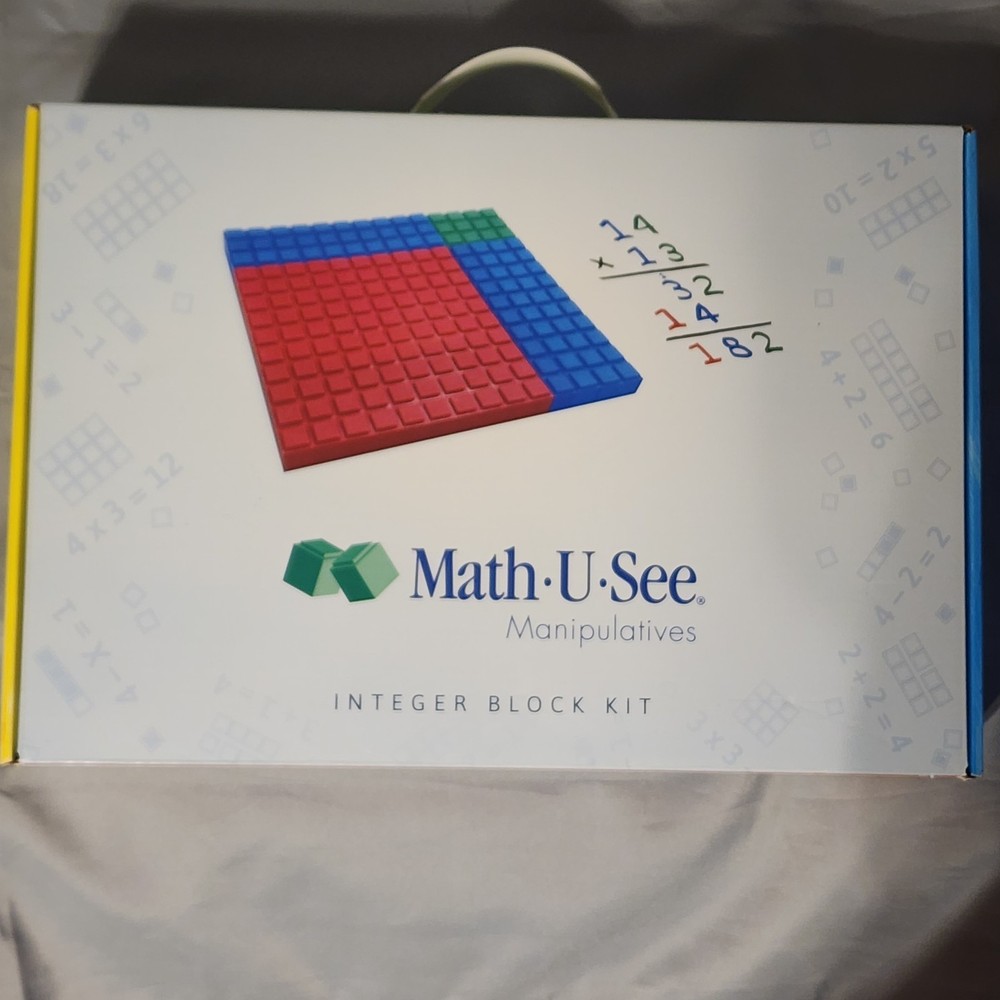 Math-U-See Integer Block Kit Manipulatives Educational Math For ☆Homeschooling☆