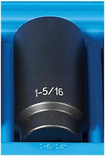 Grey Pneumatic 1/2" Drive x 1-5/16" Deep - 12 Point Socket (2142D)