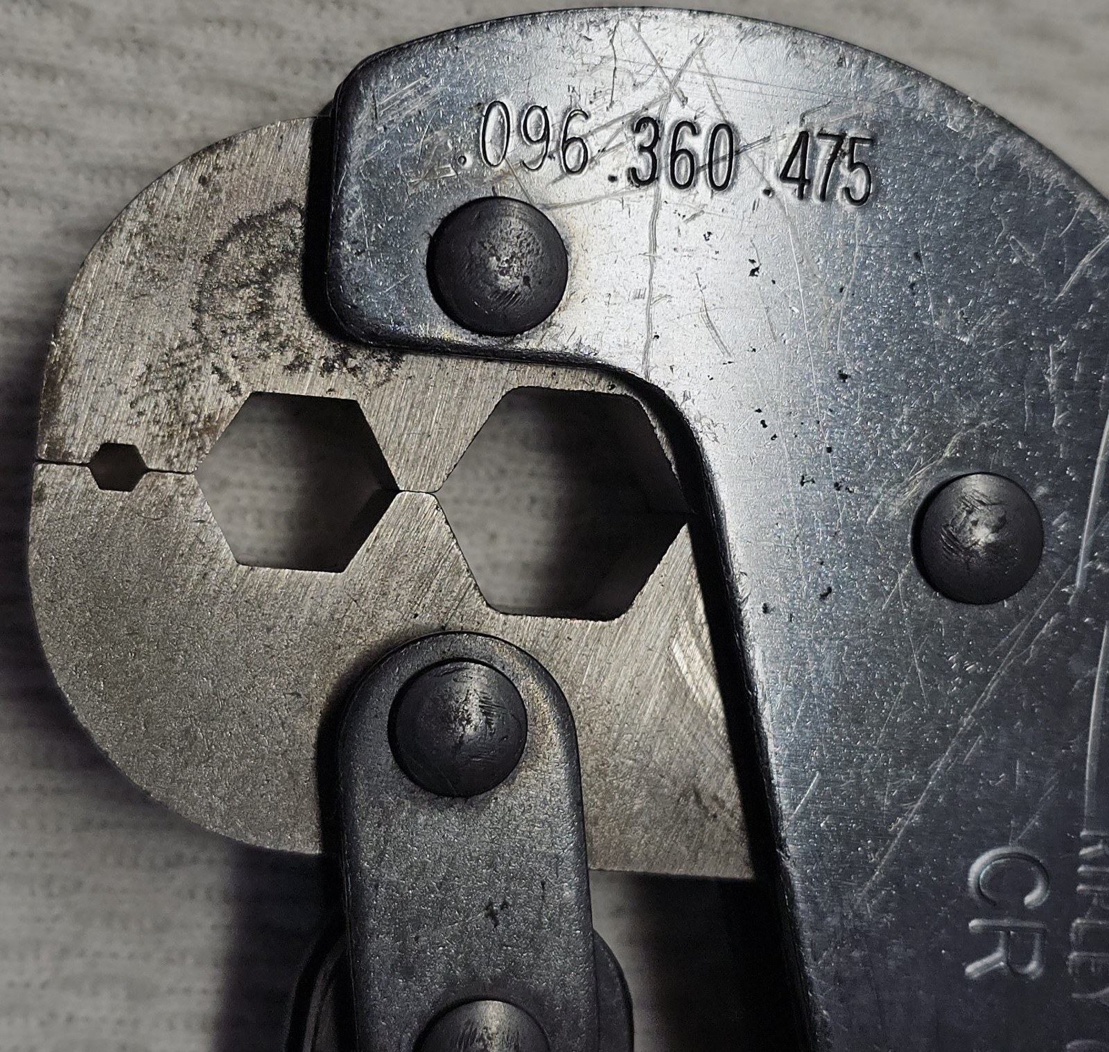 Vintage Ripley Co Cablematic CR 611U Hex Crimp Tool LN Lineman Bell System MINT