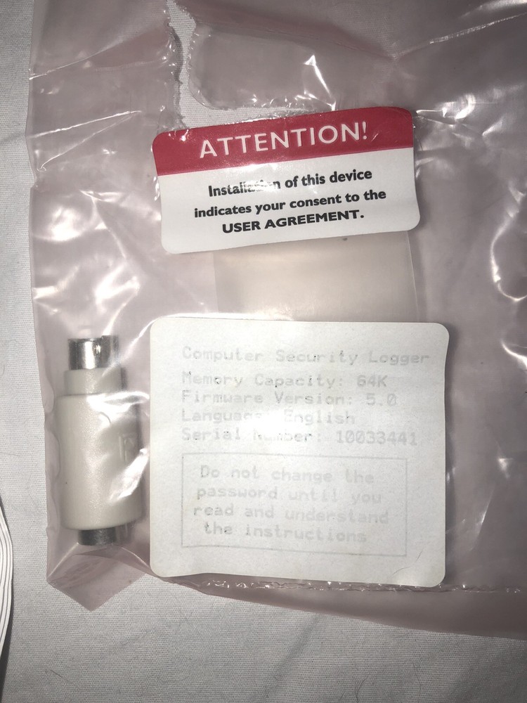 Computer security Logger 64k