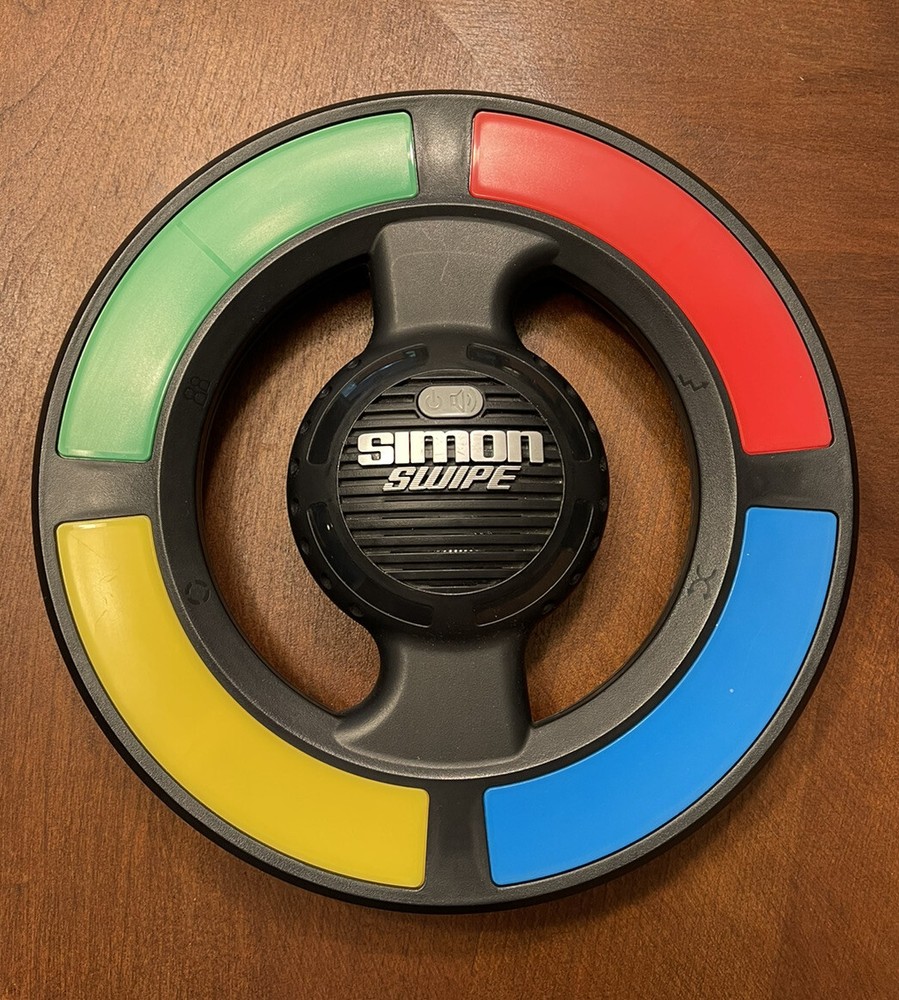 Hasbro Simon Swipe Full-Size 4 Mode Handheld Electronic Game