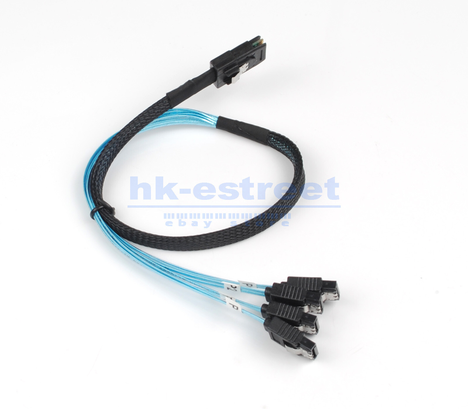 Lot Mini SAS to 4-SATA SFF-8087 Multi-Lane Forward Breakout Internal Cable US