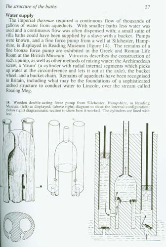 British Roman Baths Discovery Excavation Architecture Layout Structure Operation