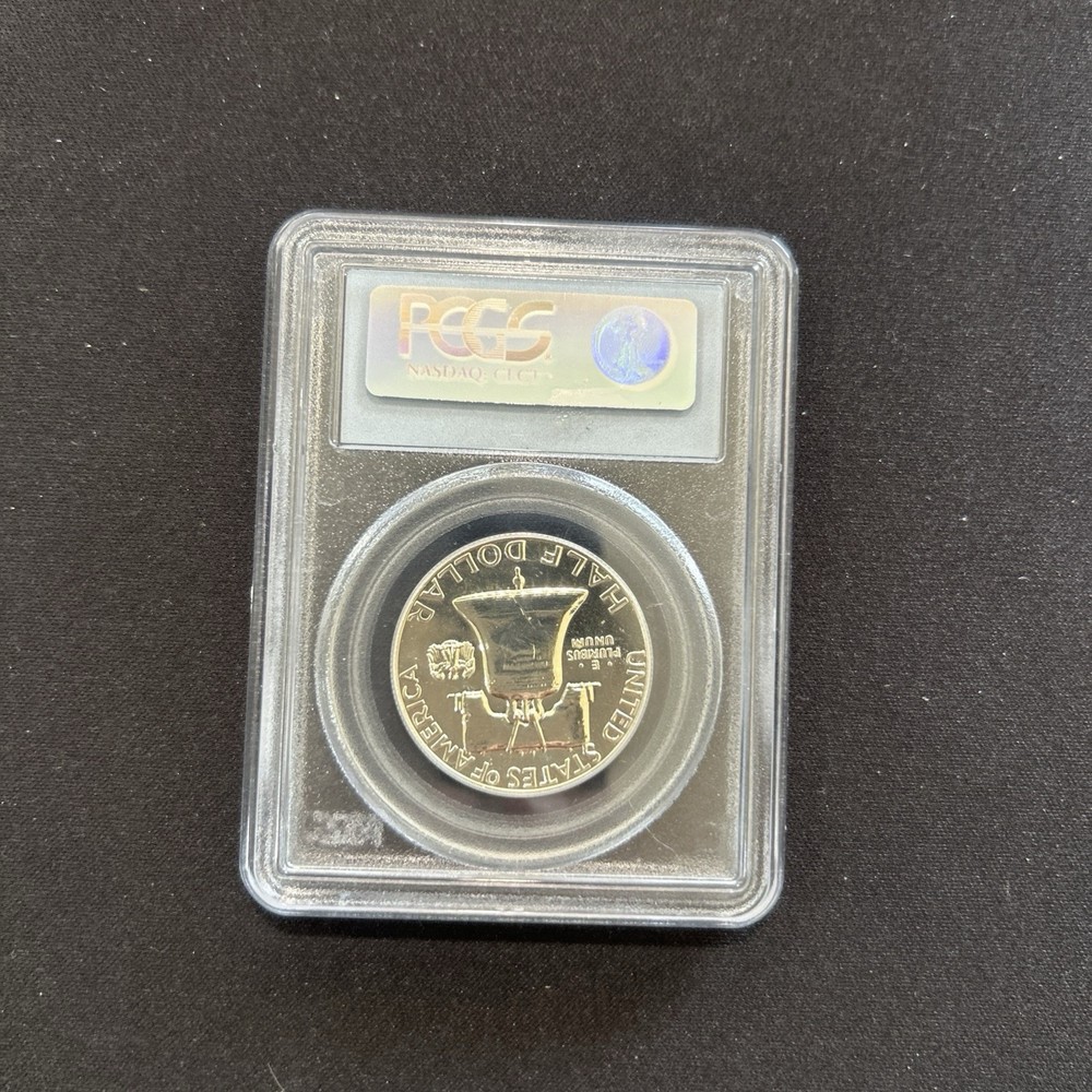 1961 FRANKLIN SILVER HALF DOLLAR GRADED PCGS PR-68