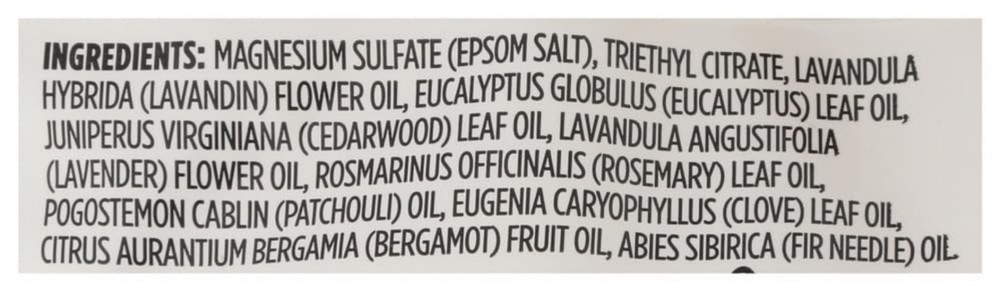 Epsom Salt Soaking Solution, Lavender, 48 Ounce