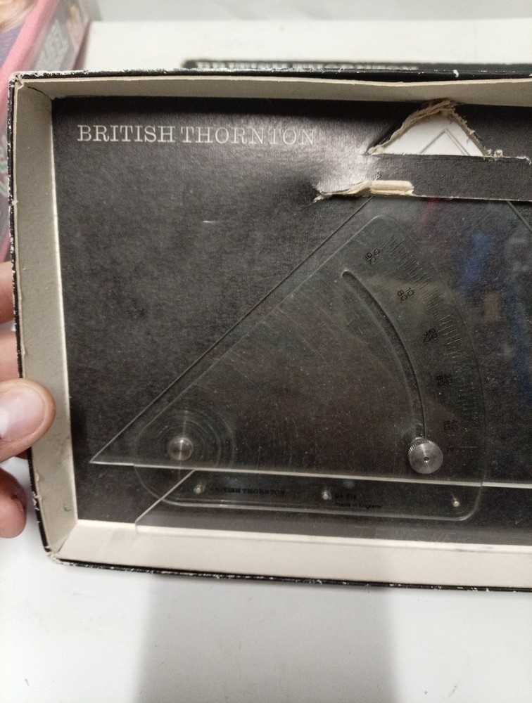 Vintage THORNTON Adjustable Set Square QA51A