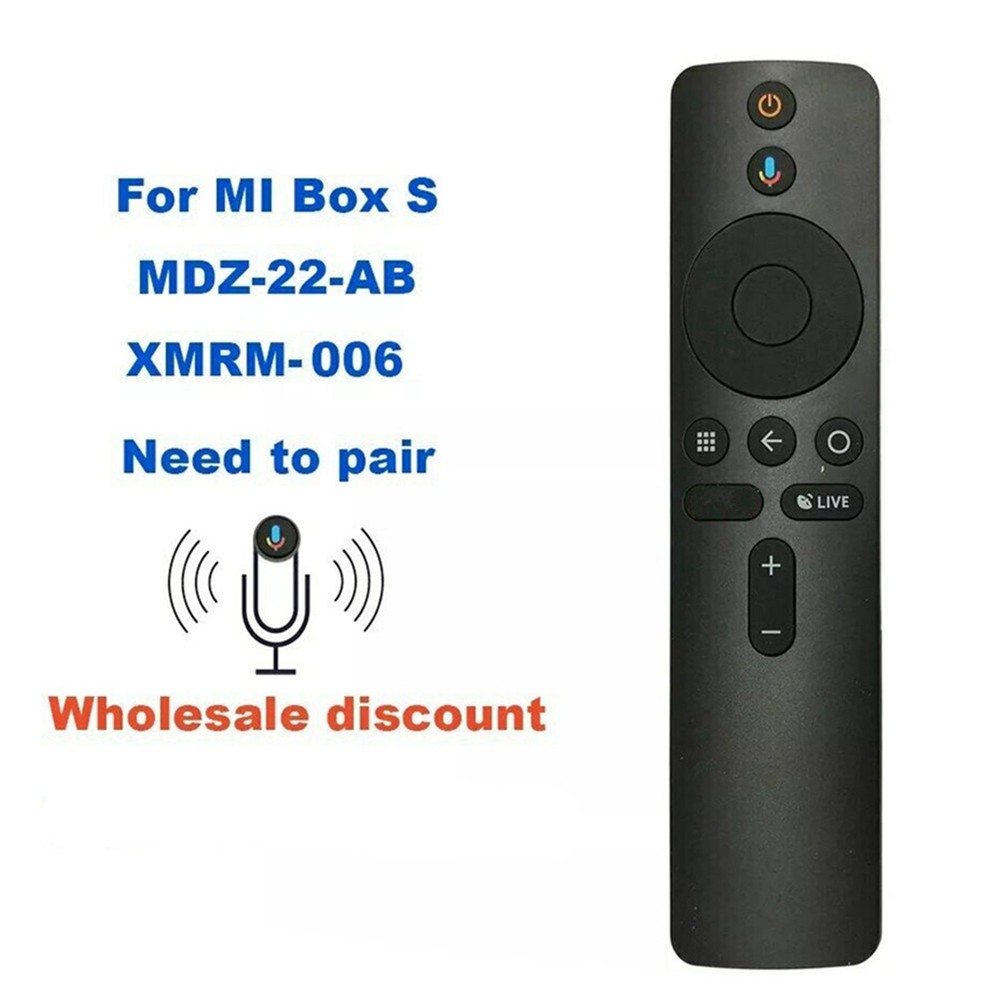 For Xiaomi TV Box Bluetooth Remote Control Replacement Android Streaming Device