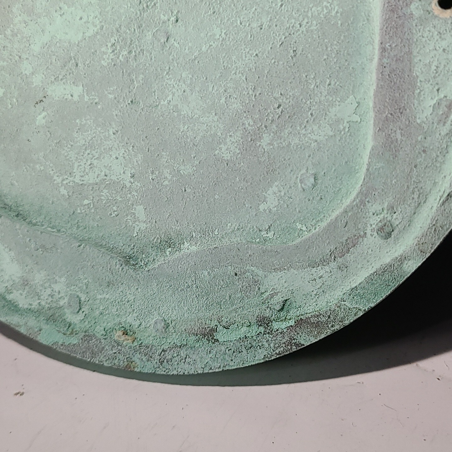 Bronze USS HERMITAGE LSD-34 USAT Navy War Ship Military Vtg Wall Plaque